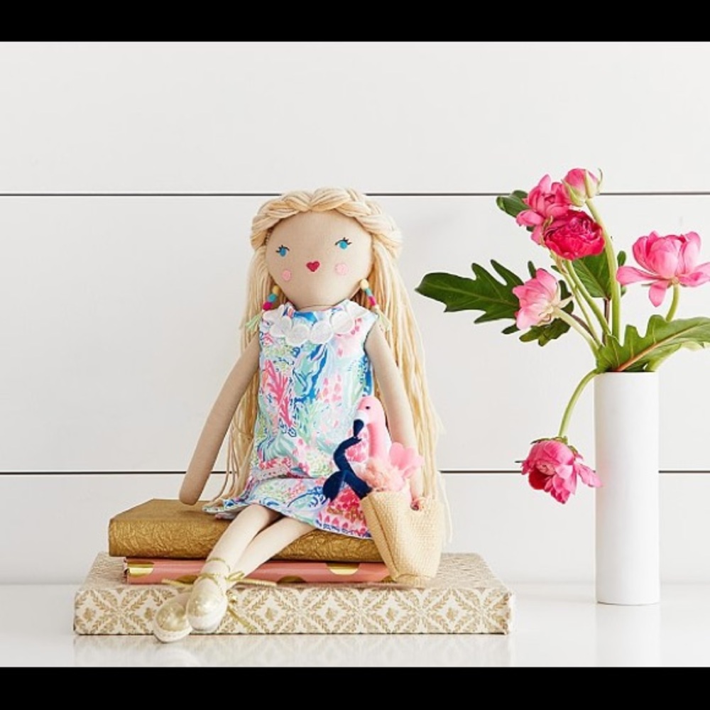 Lilly Pulitzer Pottery Barn Doll - New In Package